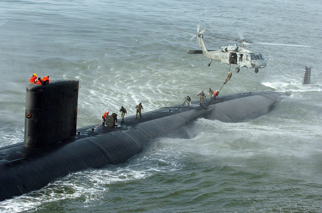 USS Toledo nuclear powered submarine