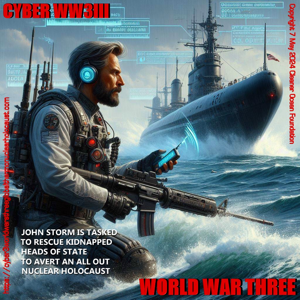 John Storm, the intrepid ocean adventurer is disturbed by the increasingly aggressive operations of the CRINKs, which Hal has identified as a coordinated effort on the part of extremist dictator heads of state with radical religious or communist views, to destabilize the democratic free world. This is a Bourne Identity/James Bond style narrative.